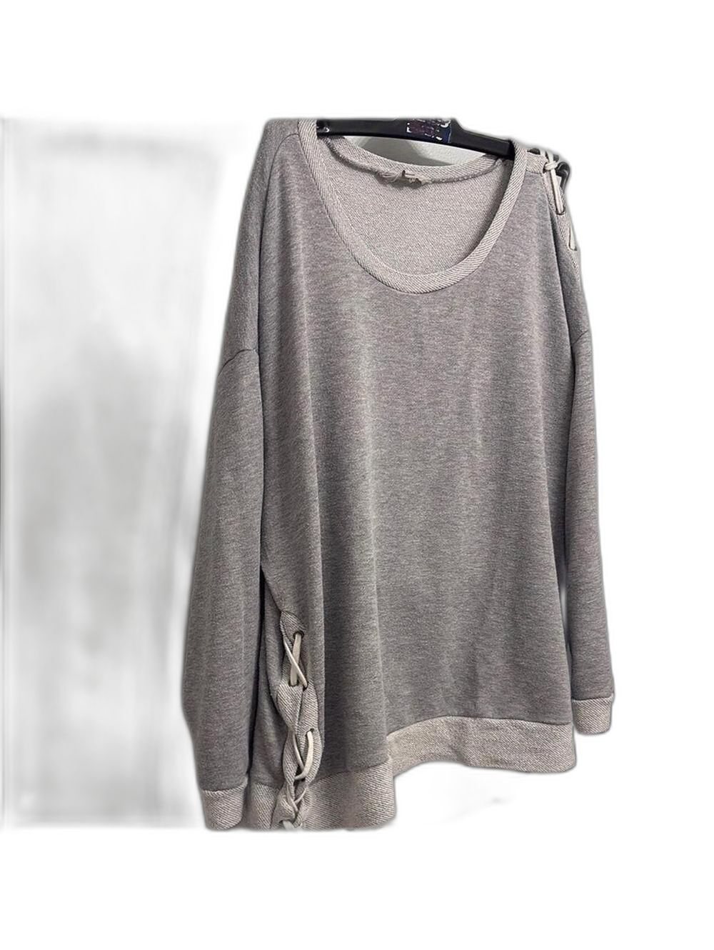 Women's Grey Sweatshirt Size 2X
